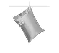 Little Giraffe Satin Nap Pillow Solid (Silver)