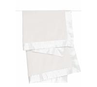 Little Giraffe Velvet Deluxe Baby Blanket (Cream)