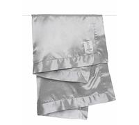 Little Giraffe Velvet Deluxe Baby Blanket (Silver)