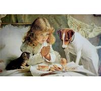 Little Girl And Dog-1000 Piece Jigsaw Puzzle, Home Decoration, Living Room Props, Puzzle For Positive Thinking, Party Entertainment