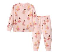 Little Girl Pyjama set Cotton Long Sleeve Ballerina Pjs for Girls 7-8 Year