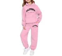 Little Girl Satin Pajamas Long Sleeves Lapel T Shirt Pants Silk Sleepwear 2 Piece Relaxed Fit Kids Fall Winter Clothes Pajama Set Cute Shorts V Neck Reindeer Print Open Front Pjs Pink
