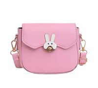 Little Girls Cute Crossbody Purses - Kids PU Handbags Shoulder Bag Diverse Colors Messenger Bag for Kids Girls Toddlers Gifts (Pink)