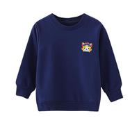 Little Girls Sweatshirt Jumper Cute Printed Long Sleeves Hoodies Casual Crew Neck Fall Winter Pullover Tops Toddler Clothes Comfy Jumper School Warm Teen Girl Sweatshirts