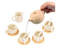 Little Girls Tea Set,Play Kitchen Toy,Kitchen Pretend Playset | for Playdates Birthday Holiday Playroom Kindergarten Family Night Daycare Centers Home School