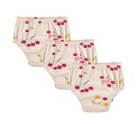 Little Girls Toilet Training Pants Reusable Cute Cartoon Sundown Cherry Ivory Nighttime Potty Training Underwear