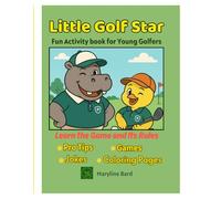 Little Golf Star: Fun Activity book for Young Golfers