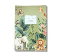 Little Goose My Very First Journal | Kids Mindfulness & Emotions Diary for Children Age 3+ | 108 Pages with Prompts & Drawing Space | A5 Paperback (A5, Safari Kingdom, Paperback)