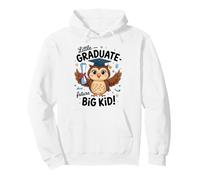 Little Graduate Future Big Kid Owl Pre-K Class Of 2026 Pullover Hoodie