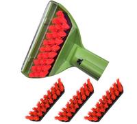 Little Green 1400B 13.5cm Removable Multi Tool Brush Compatible with Bissell 1400B 3194 3353 2458 3588F 1425 Stain Remover Brush (Green 1+3)