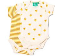 Little Green Radicals Baby 100% Organic Cotton Bodysuit set 2pk -