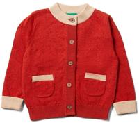 Little Green Radicals Baby Kids 100% Organic Cotton Knitted Cardigan -