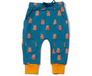 Little Green Radicals Bears Baby Kids 100% Organic Cotton Comfy Jogger -