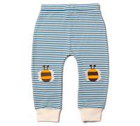 Little Green Radicals Bees Knees Patch Striped Joggers