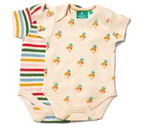 Little Green Radicals Little Ducks Organic Baby Bodysuit Set - Pack of 2