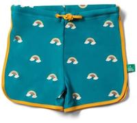 Little Green Radicals Rainbow Kids 87% Recycled Polyester Swim Shorts - - Size: 3-4y