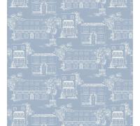 Little Greene Wallpaper Hampstead James Blue 0271HAJAMES