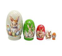 Little Grey Rabbit Doll Puzzle Wooden Toy Craft Gift Home Decoration Suitable For Various Gatherings Parties And Activities Q Christmas Ornament (Navy, One Size)