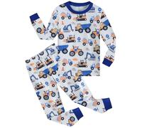 Little Hand Boys Pyjamas Set Tractor Cotton Toddler Long Sleeve Sleepwear Dinosaur Kids Pjs Nightwear Clothes Age 1-7 Years