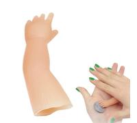 Little Hand Coin Magic, Disappearing Coin Trick Gimmick, Funny Prank Toy for Kids and Teens, Lightweight Magic Show Accessory for Parties, Skits, or Joke Props, 2.17x0.59 inches