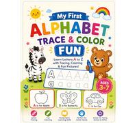 Little Hands Alphabet Workbook: Fun Tracing, Coloring & Early Learning Activities for Kids