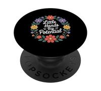 Little Hands Big Potential Leader Kids Pride - PopSockets Adhesive PopGrip