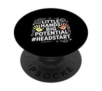 Little Hands Big Potential Leader Kids Pride - PopSockets Adhesive PopGrip