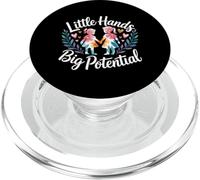 Little Hands Big Potential Leader Kids Pride - PopSockets PopGrip for MagSafe