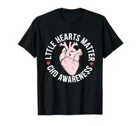 Little Hearts Matter CHD Disease Awareness Heart Warrior T-Shirt