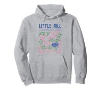Little Hill Strawberry Farm Cute Hand-Drawn Fruit Graphic Pullover Hoodie