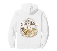 Little Homestead Farm Life Chickens Rooster Chicks Pullover Hoodie
