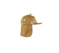 Little Hotdog Watson Cinnamon Cub Hat with Neck Flap in Brown | Size: 0-6 m Little Hotdog Watson Brown 0-6 m