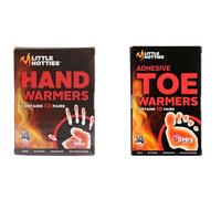 Little Hotties - Hand and Toe Warmers Bundle - 10 Pairs Hand and 10 Pairs Foot Warmers, Suitable for Outdoor Activities