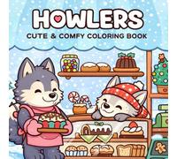 Little Howlers Coloring Book: Fun & Adorable Wolf Pup Adventures for Kids Ages 3-8