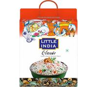 Little India Classic Rice 5kg (Pack of 1) - Long Grain Rice Bulk Pack | Ideal for Everyday Cooking, Pilau & Biryani | Fluffy & Non-Sticky Grains