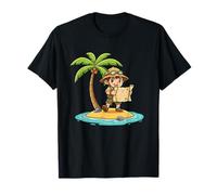 Little Island Explorer Treasure Map Adventure T-Shirt