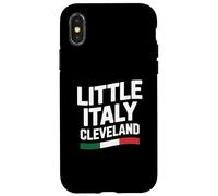 Little Italy Cleveland Ohio Italian Immigrant Pride Flag Case for iPhone X/XS