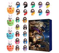 Little Jesus Figures, Mini Jesus Figurines In Bulk, Countdown To Christmas Calendar, Holiday Decorations For Seasonal Easter Thanksgiving Valentines Display