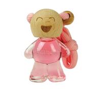 Little Joe Glass Bottle Air Freshener, Car Air Freshener +/- 45 Days Fresh Fragrance in Car, Car, Caravan, Household, Wardrobe, Kitchen etc. (Flower/Flowers (Pink))