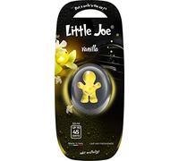 Little Joe Liquid membrane air freshener for the car for mounting on any ventilation grille +/-45 days freshness in the car (vanilla/yellow).