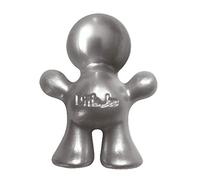 Little Joe Metallic Edition Car Air Freshener for Mounting on Any Air Vent, Grille, +/-45 Days Freshness in the Car (Silver, Ginger)