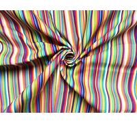 Little Johnny Cotton Needlecord Fabric Multicoloured - Light, Mediumweight & Suitable for Dressmaking - Approx Width: 145cm / 57" - Sold per metre
