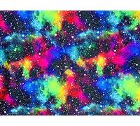 Little johnny Fat Quarter Speckled galaxy space fabric 100% cotton