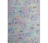 Little johnny Hello kitty candy floss fabric printed cotton fabric half meter