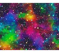 Little johnny Meter Speckled galaxy space fabric 100% cotton