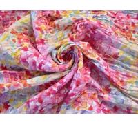 Little Johnny Multicoloured Cotton Double Gauze Dressmaking Fabric, 130cm / 52" Wide - per metre