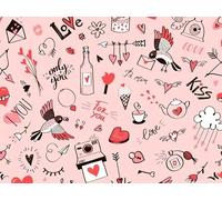 Little Johnny Pink 100% Cotton Bag Making Fabric, 149cm / 59" Wide - per metre