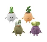 Little Jolly Plant Plushies In Round Pot 20cm