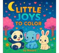Little Joys To Color: Cute Baby Animals Coloring Book