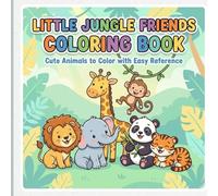Little Jungle Friends Coloring Book